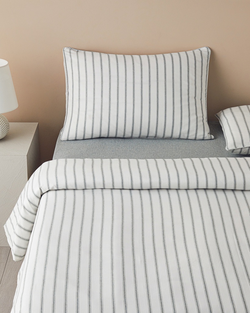 Pure Stripe Duvet Cover Set Timeless