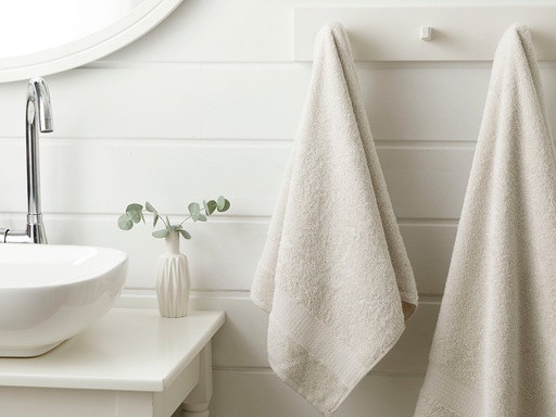 [10010336004] Pure Face Towel Timeless (Beige)