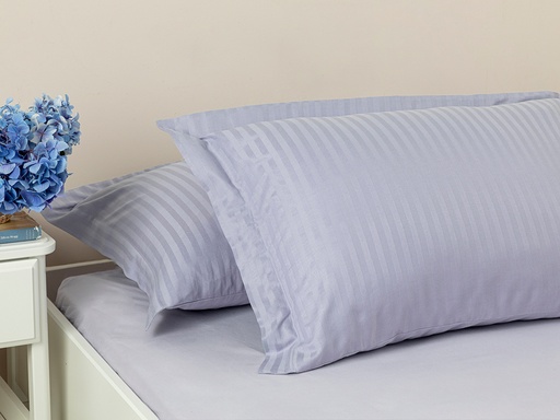 [10032259001] Crystal Pillowcase Timeless (Blue, CottonViscose)