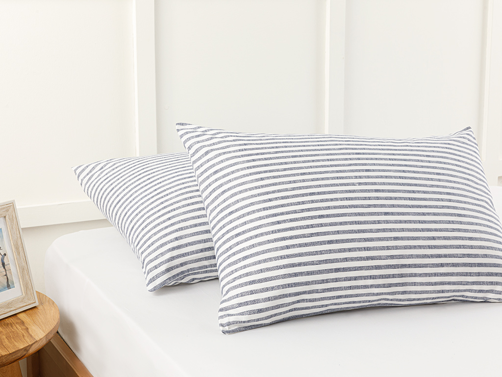 Modern Stripe Kombin Pillowcase Seaside Pop