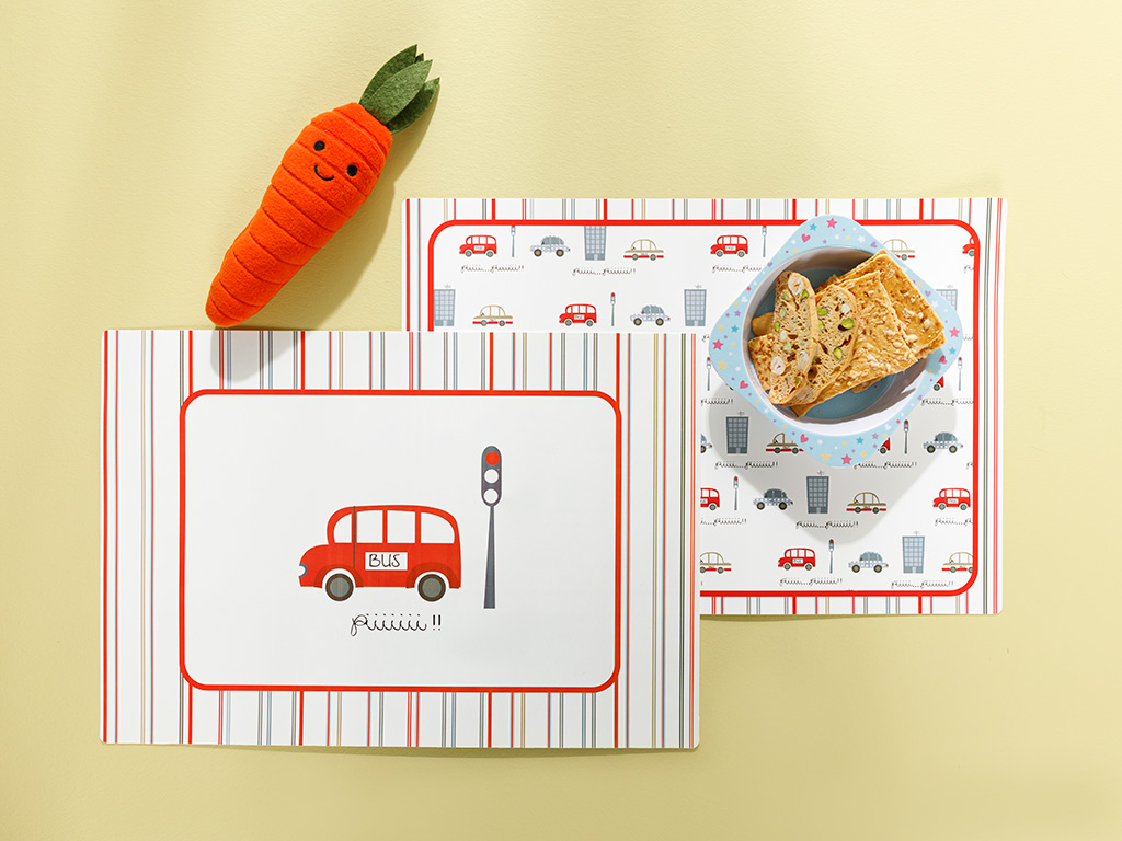 Mini Cars Place Mat Timeless