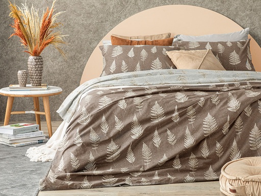 [10033004002] Stony Fern Duvet Cover Set Pack Circle Of Life (200x220cm, DoublePerson)