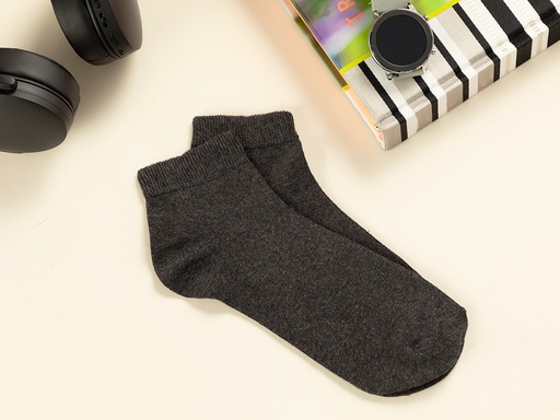 [10031510002] Simple Ankle Socks Timeless (Anthracite)