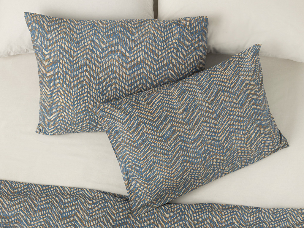 Wave Stripe Pillowcase Blurred Lines