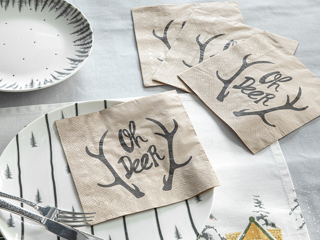 Oh deer Tissue Napkin Simple Pleasures