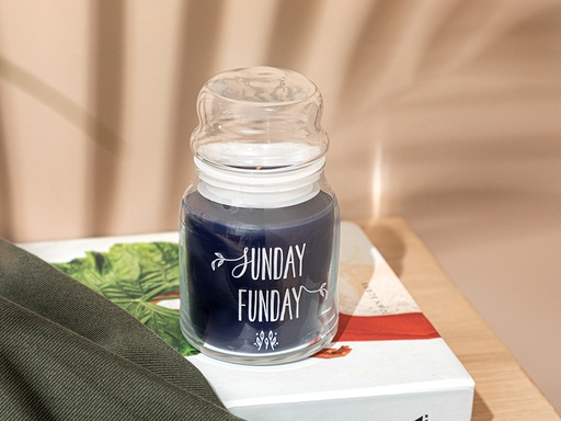 [10033849001] SUNDAY FUNDAY Scented Candle Timeless