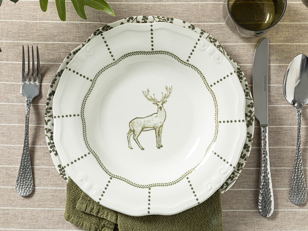 Deer Dinner Plate Timeless