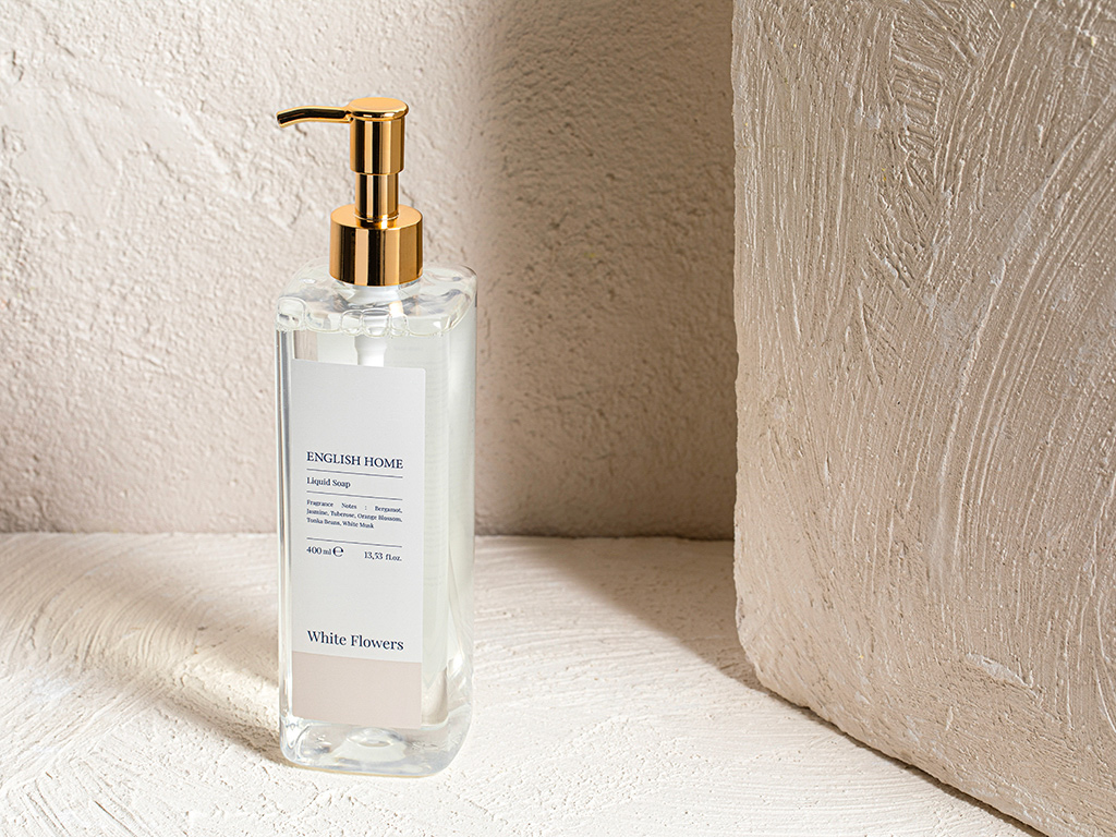 Beyaz Çiçekler Liquid Soap Timeless