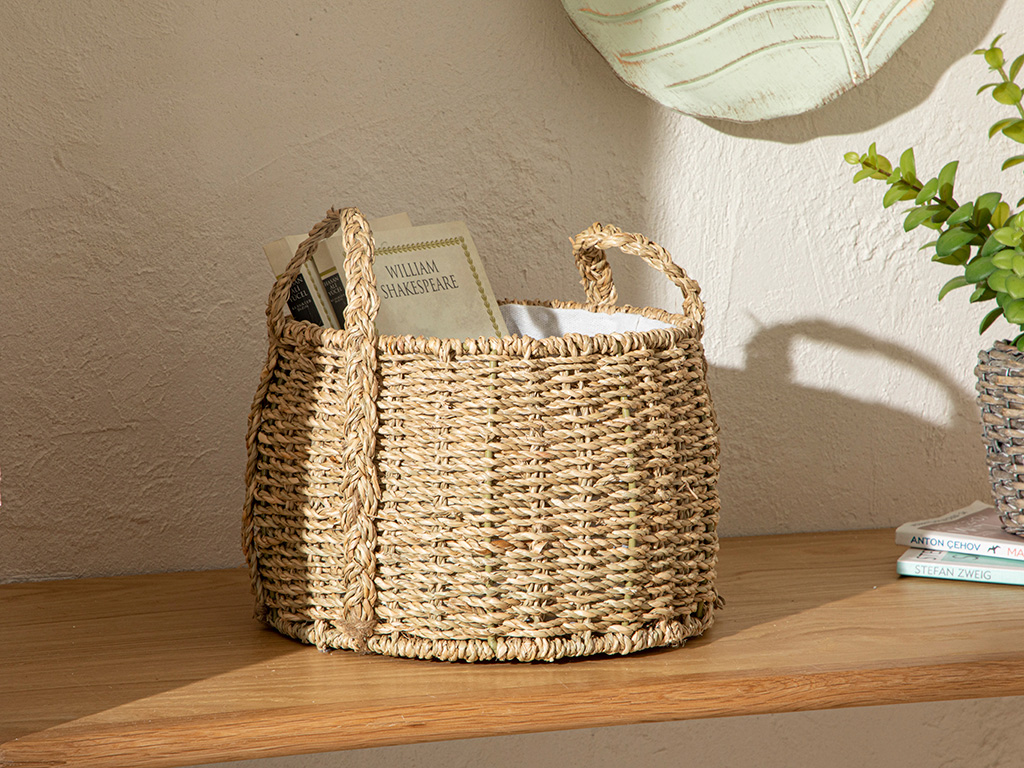 Agatha Basket Natural