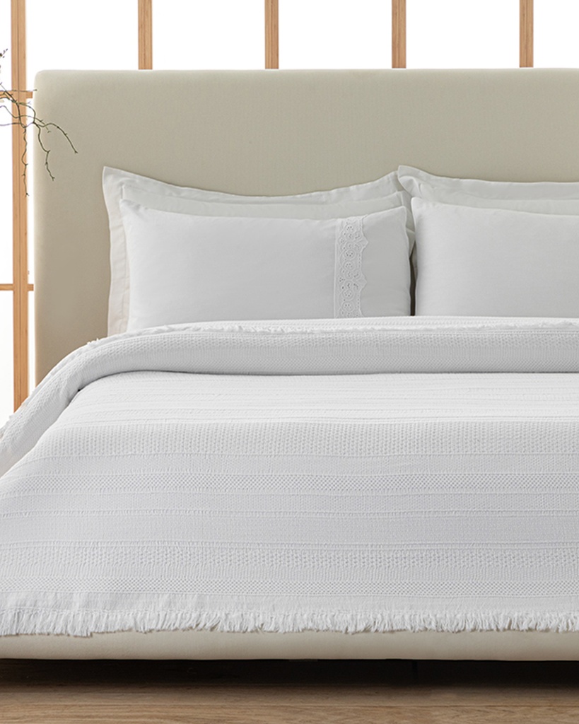 Bianco Bed Spread WHITE COLLECTION