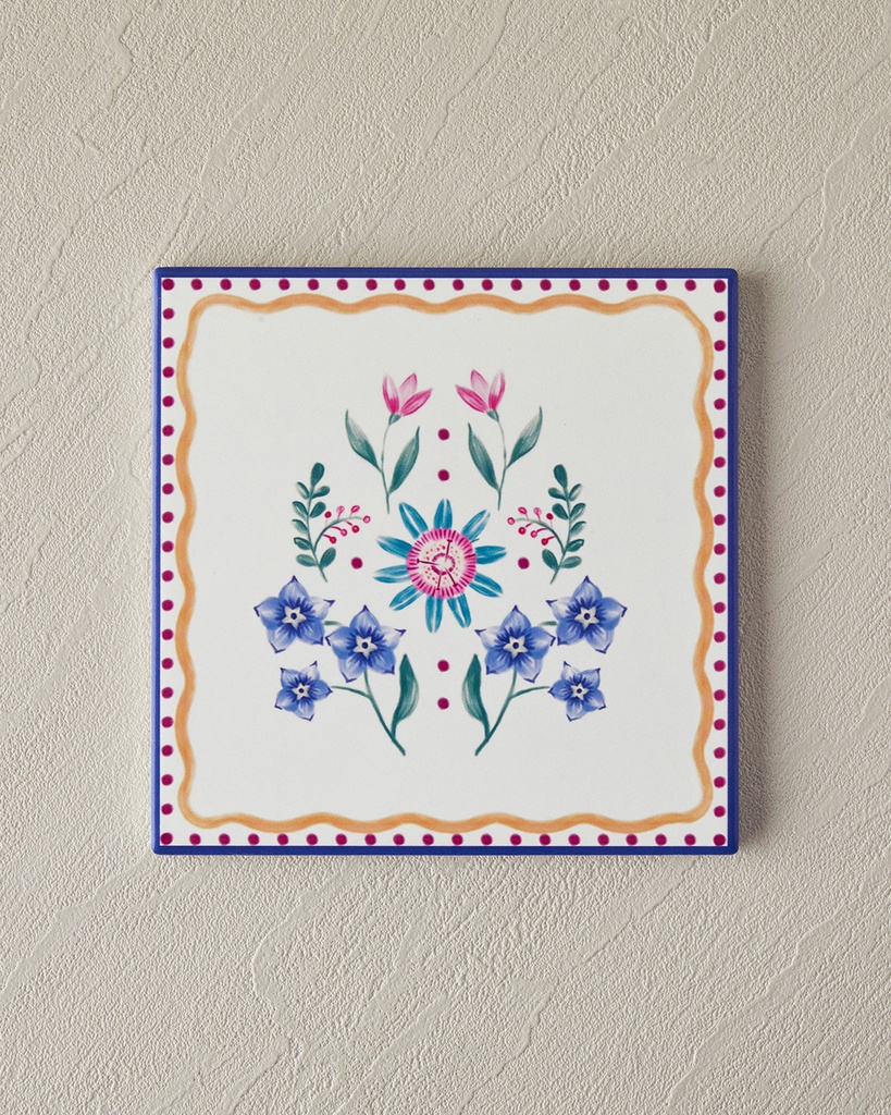 Carnival Flower Trivet Exotic Carnival