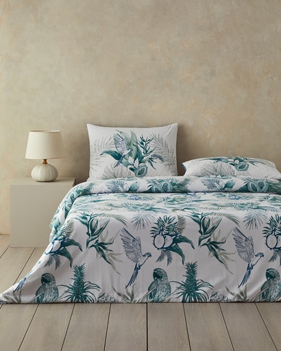 [10042475003] Exotic Toile Duvet Cover Set pack Exotic Carnival