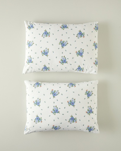 [10042800001] Fragrant Flowers PillowCase Timeless