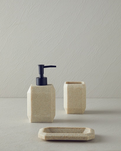 [10039699001] Stone Bath Set Timeless