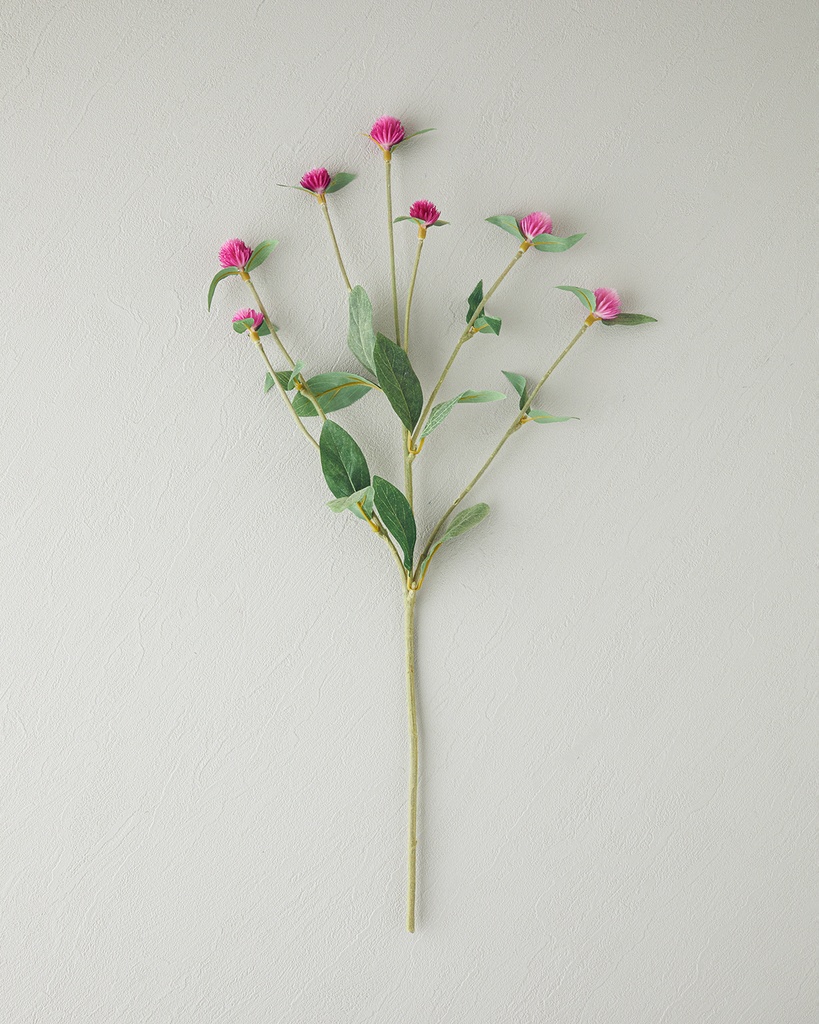 Gomphrena Single Branch Artifi Timeless