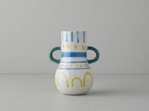 [10041769003] Valencia Vase Jolly Marine (12,5x9,5x16 cm)