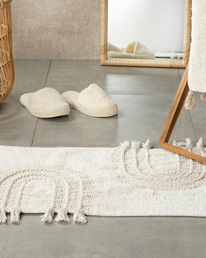 [10033539001] Hill Bath Mat Natural