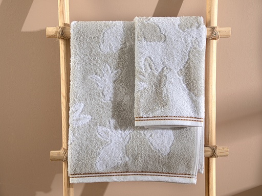 [10034074001] Bunny Baby Bath Towel Set Outlet