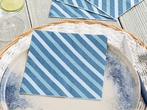 [10037893001] Papir Tissue Napkin Aquatic Depth