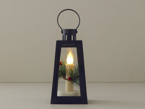 [10039726001] Candlelight Lantern Cheerful Holidays