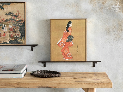 [10037002001] Japanese 3 Painting  Timeless