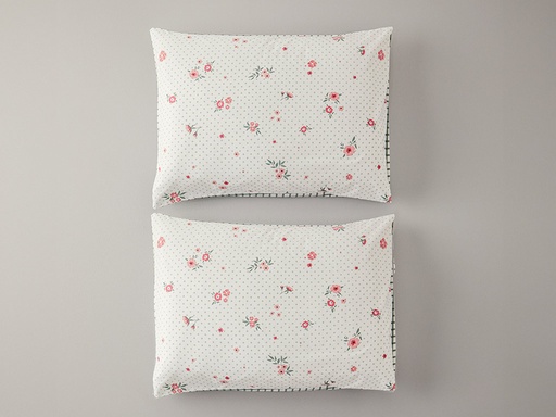 [10040873001] Bloomy Dots PillowCase Timeless