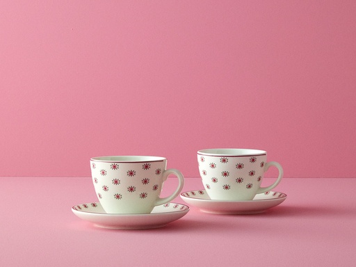 [10041002001] Pink Hope Tea Cup Set Touch of Life