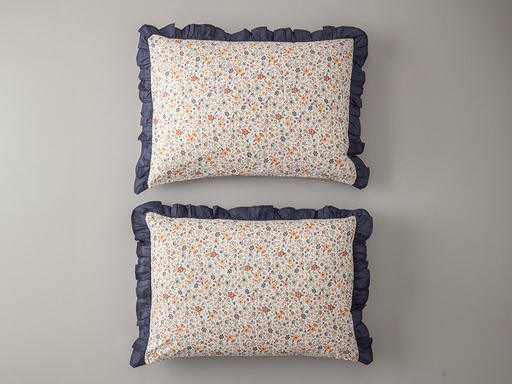 [10041140001] Bloomy Lines Kombin PillowCase Timeless