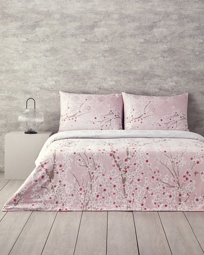 [10042790002] Sakura Komorebi Duvet Cover Set Sakura