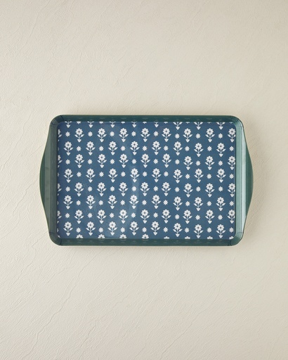 [10045436002] Retro Style Tray Ornate Retro