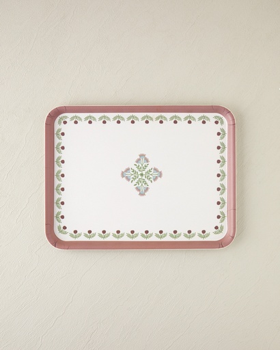 [10045438001] Retro Vague Tray Ornate Retro