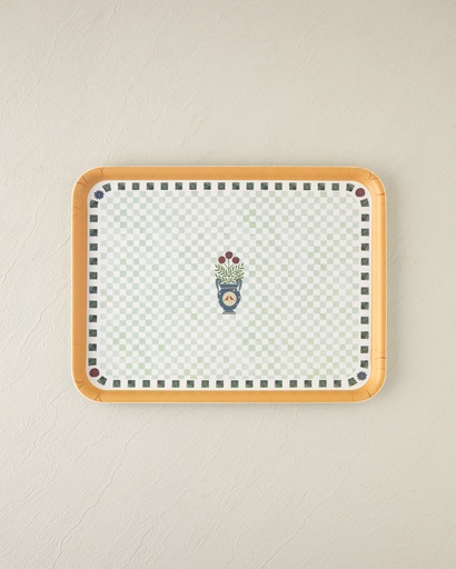 [10045439001] Retro Realm Tray Ornate Retro