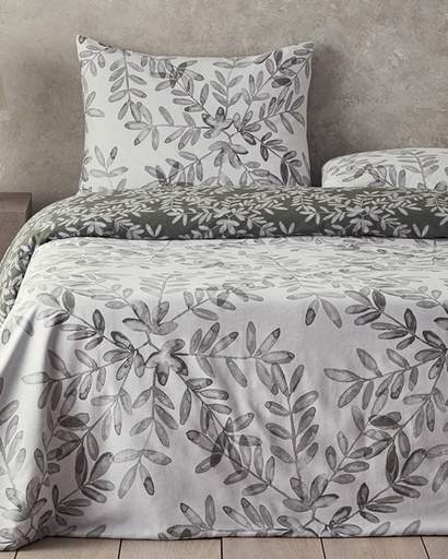 Olive Twig Duvet Cover Set Creative Simplicity